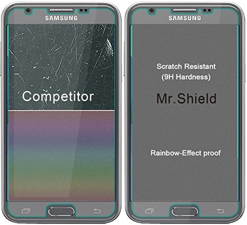 Mr Pajzs [2-PACK] Célja A Samsung Galaxy J3 Napfogyatkozás [Edzett Üveg] Képernyő Védő Élettartam Csere