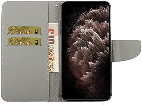 OOPKINS Esetben Kompatibilis a Samsung Galaxy S22 Luxus Festett, PU Bőr Tartós Pénztárca tok Memóriakártya-Nyílások