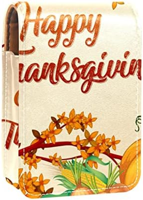 Smink Rúzs Esetben A Külső Boldog Thanksgivingturkey Őszi Sütőtök, Hagyma Levelek Szájfény Jogosultja