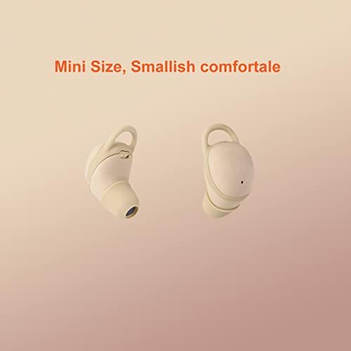 SQRMINI Mini Vezeték nélküli Bluetooth Fülhallgatóval a Fülében Láthatatlan Fülhallgató 6Hr játékidő a