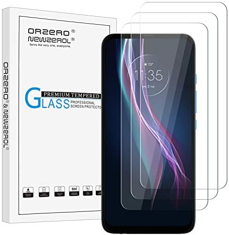 Orzero (3 Csomag) Kompatibilis Motorola Egy Fúziós+, Motorola Egy Fúziós Plusz Edzett Üveg kijelző Védő