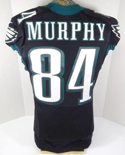 2014 Philadelphia Eagles Fog Murphy 84 Játék Kibocsátott Fekete Jersey 40 DP29114 - Aláíratlan NFL Játék