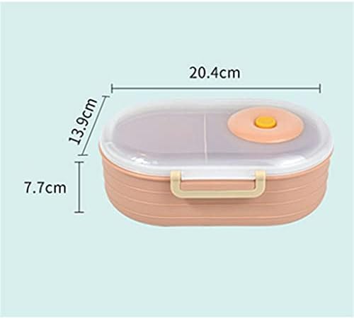 PDGJG Hordozható Japán Ebédet Mikrohullámú sütő Bento Box Ebéd Bento Box Gyümölcs Bento Box Tartály (Szín